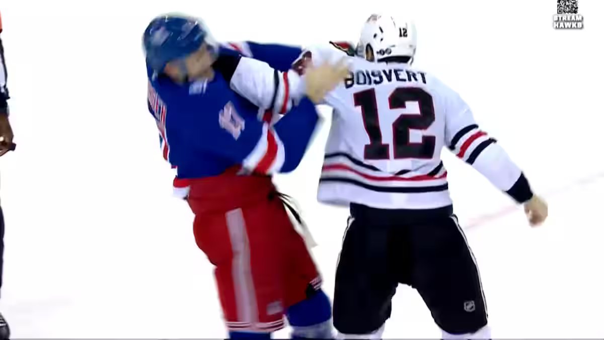 Dê um primeiro combate para Sacha Boisvert