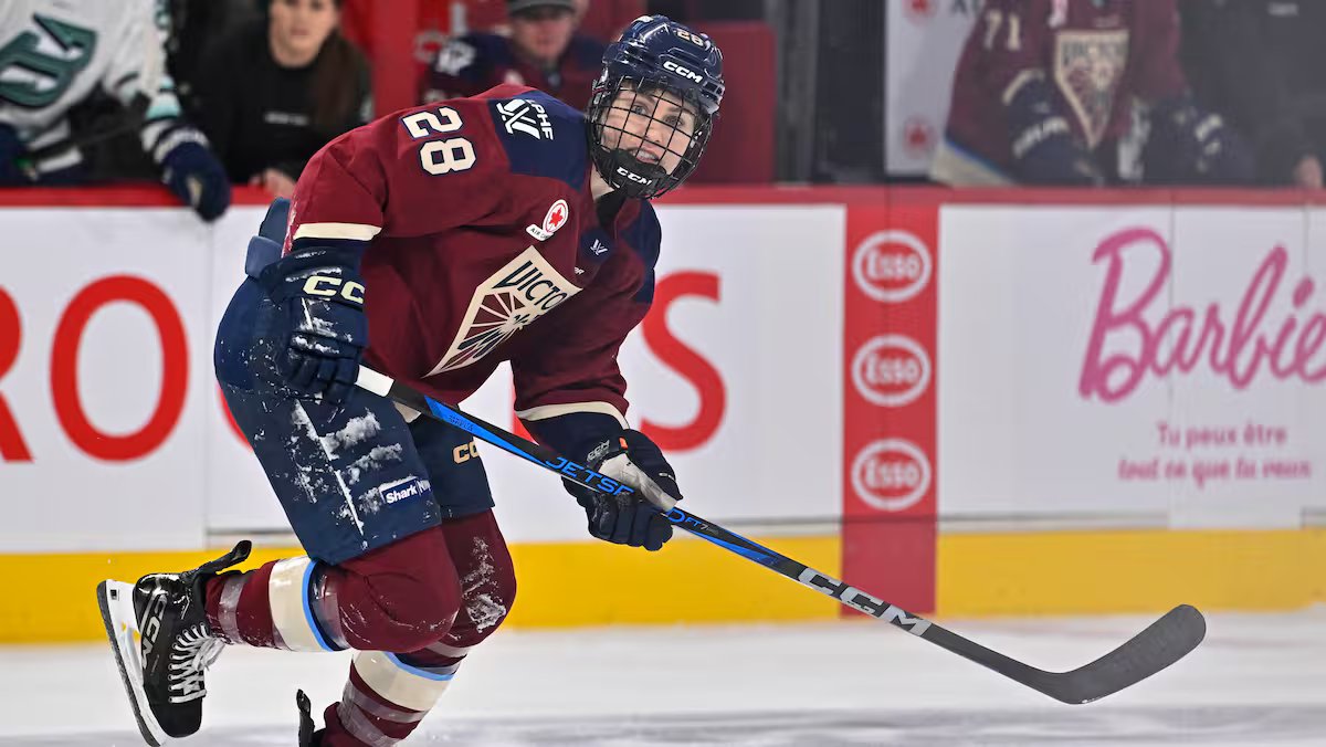 Hóquei feminino: uma explosão «victorieuse» em três períodos