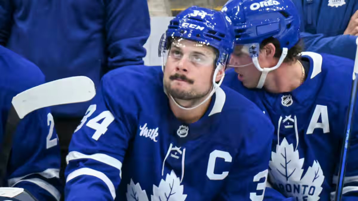 Personagem da defesa de Auston Matthews: os jogadores dos Maple Leafs estão no auge do seu dia