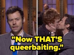 Harry Styles abordou as alegações de Queerbating em "SNL" Da maneira mais engraçada possível