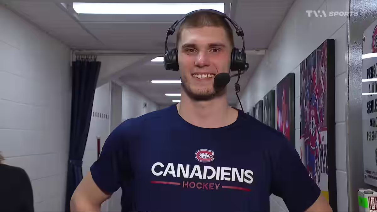 «On va tout faire pour que Cole marque 50 buts» – Juraj Slafkovsky