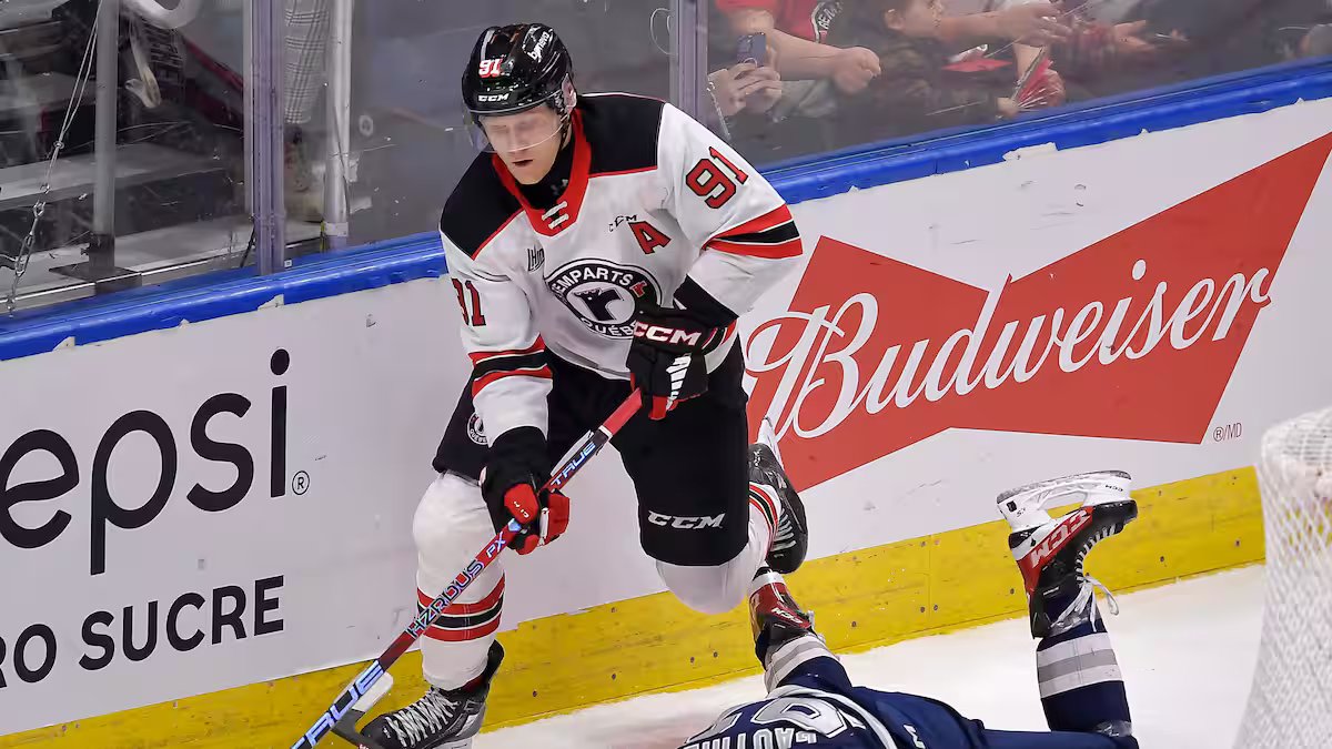 Um primeiro rapel no LNH para Nathan Gaucher