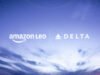 Perseguindo Starlink, Amazon Leo fecha acordo de Wi-Fi via satélite para futuros voos da Delta