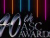 Lista de vencedores do ASC Awards (atualização ao vivo)