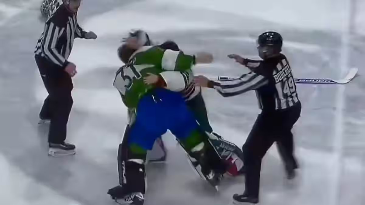 Un gardien espiro du Canadien livre un furieux combat