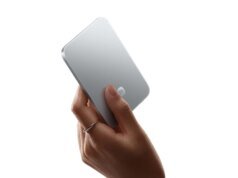 Eu gostaria que a Apple fizesse este elegante banco de energia sem fio, mas funciona muito bem com o iPhone