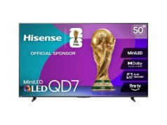 As melhores ofertas da Amazon Spring em TVs Hisense: modelos Mini-LED e Canvas com grandes descontos