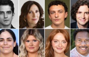 ‘Desert Flowers’: Tyler Posey, Michaela Watkins, EJ Marcus, Kyle Mooney e Leslie David Baker entre o elenco das filmagens de comédia em Los Angeles