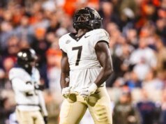 Nuer Gatkuoth, prospecto do draft da CFL classificado como sólido no Wake Forest pro day