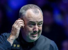 Lenda da sinuca, Mark Williams, fala sério sobre fobia bizarra