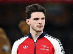 A estrela do Arsenal, Declan Rice, ‘realmente admira’ o alvo de transferência do Man Utd e do Chelsea