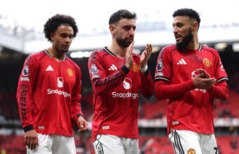 ‘Muito bom’ – Bruno Fernandes destaca companheiro do Manchester United após vitória no Crystal Palace