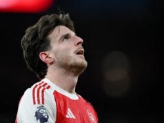 Mikel Arteta dá atualizações sobre a lesão de Declan Rice depois que o Arsenal venceu o Chelsea