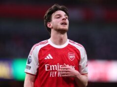 Atualização sobre a lesão de Declan Rice antes de Brighton x Arsenal