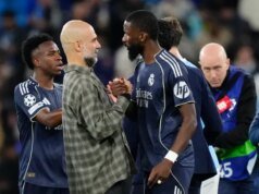 Pep Guardiola manda beijos para estrela do Real Madrid durante briga furiosa