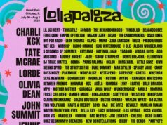 Olivia Dean, Charli xcx e Tate McRae serão as atrações principais do Lollapalooza 2026