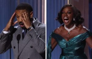 Timothée Chalamet, Jesse Plemons, Viola Davis e mais estrelas tiveram reações MUITO não filtradas à incrível vitória de Michael B. Jordan no 2026 Actor Awards