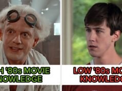 Com um minuto no relógio, você consegue nomear esses personagens de filmes dos anos 80?