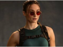 Estrela de ‘Tomb Raider’, Sophie Turner, ferida; Série Amazon pausa produção