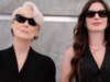 Anne Hathaway disse aos produtores de ‘Devil Wears Prada 2’ para não colocarem modelos ‘tão esqueléticas’ e ‘alarmantemente magras’ no filme, diz Meryl Streep