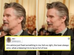 O profundo conselho de Ethan Hawke sobre o amor não correspondido está se tornando viral, e muitas pessoas precisavam ouvir isso