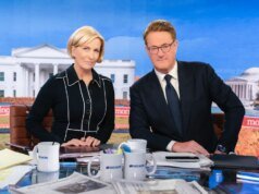 Os co-apresentadores de ‘Morning Joe’ Joe Scarborough e Mika Brzezinski renovam acordo para permanecer no MS AGORA