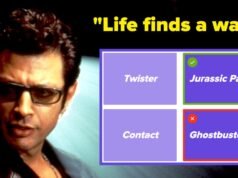 Somente os verdadeiros gênios do cinema podem combinar pelo menos 9/12 dessas citações com seu filme de ficção científica dos anos 90