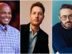 Justin Hartley, Charles Barkley e Eliot Glazer se unem no novo podcast esportivo da Lemonada Media