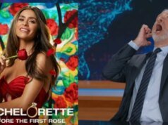 Jon Stewart brinca que ‘a única coisa que me dá alegria’ na América de Trump é ‘ansioso’ para assistir Taylor Frankie Paul em ‘The Bachelorette’: ‘Espere, estou recebendo uma ligação’