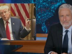 Jon Stewart diz que o comportamento recente de Donald Trump é ‘menos “comandante-chefe em guerra” e mais “vovô que perdeu o filtro em público”’
