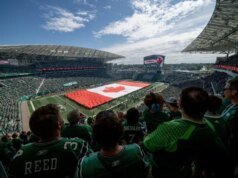 A lei de utilização não autorizada dos Saskatchewan Roughriders é aprovada na votação final, com consentimento real