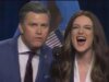 ‘SNL’ Cold Open: Colin Jost e Ashley Padilla Skewer Pete Hegseth sobre o Irã e a demissão de Kristi Noem