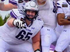 Keegan O’Neil, do Western Mustangs, vence supino no 2026 CFL Combine