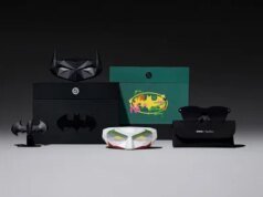 Os óculos inteligentes RayNeo Air 4 Pro abraçam o escuro com uma máscara do Batman