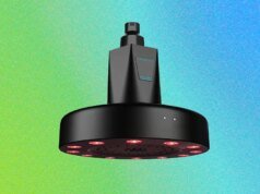 Revisão do filtro de chuveiro de luz vermelha HigherDose (2026): filtro necessário