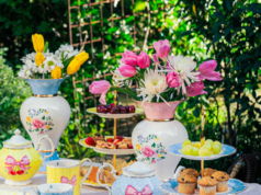 O guarda-roupa de Marilyn Monroe dos anos 1950 inspirou esta coleção de utensílios de chá de edição limitada