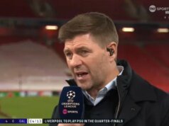 Steven Gerrard nomeia seu ‘azarão’ para vencer a Liga dos Campeões