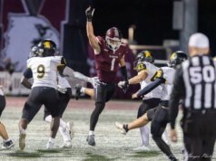 Ethan Stuart, da McMaster Marauders, vence broca de três cones em 2026 CFL Combine