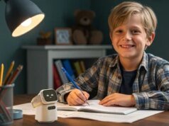 TCL transformou o smartwatch do seu filho em um robô de mesa fofo