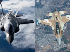 Sobre o Irã, aeronaves dos EUA e de Israel voam como iguais