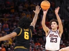 Estatísticas do torneio Keaton Wagler NCAA: calouro subrecrutado leva Illinois à primeira Final Four desde 2005