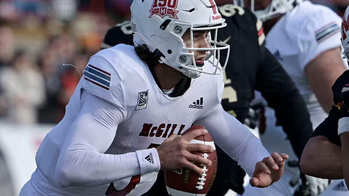 Le quart-arrière de McGill s’inspire d’un joueur de la NFL: «Je veux être la version canadienne de Taysom Hill»