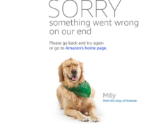 Amazon está fora do ar para milhares, não é só você