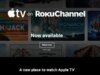 Agora você pode assinar a Apple TV por meio do canal Roku