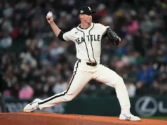 Hancock lança 6 entradas sem rebatidas, Donovan home run enquanto os Mariners derrotam os Guardians por 8-0