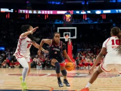 A vitória da UConn na primeira rodada do torneio da NCAA flexibilizou sua sorrateira caloura X-Factor, Blanca Quiñonez: ‘Ela é meio destemida’