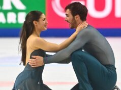 Laurence Fournier Beaudry campeão do mundo na dança sobre o gelo