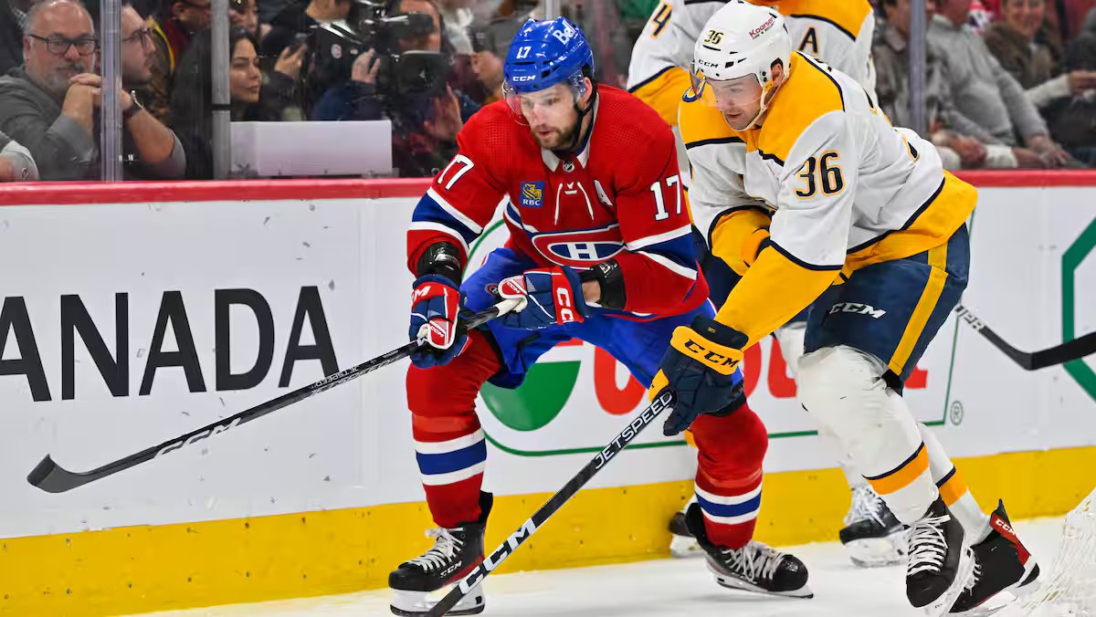 LNH: Cole Smith jogou 3 segundos e foi alterado