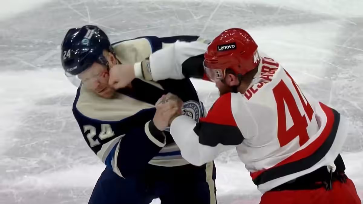 Violentes retrouvailles entre Olivier e Deslauriers