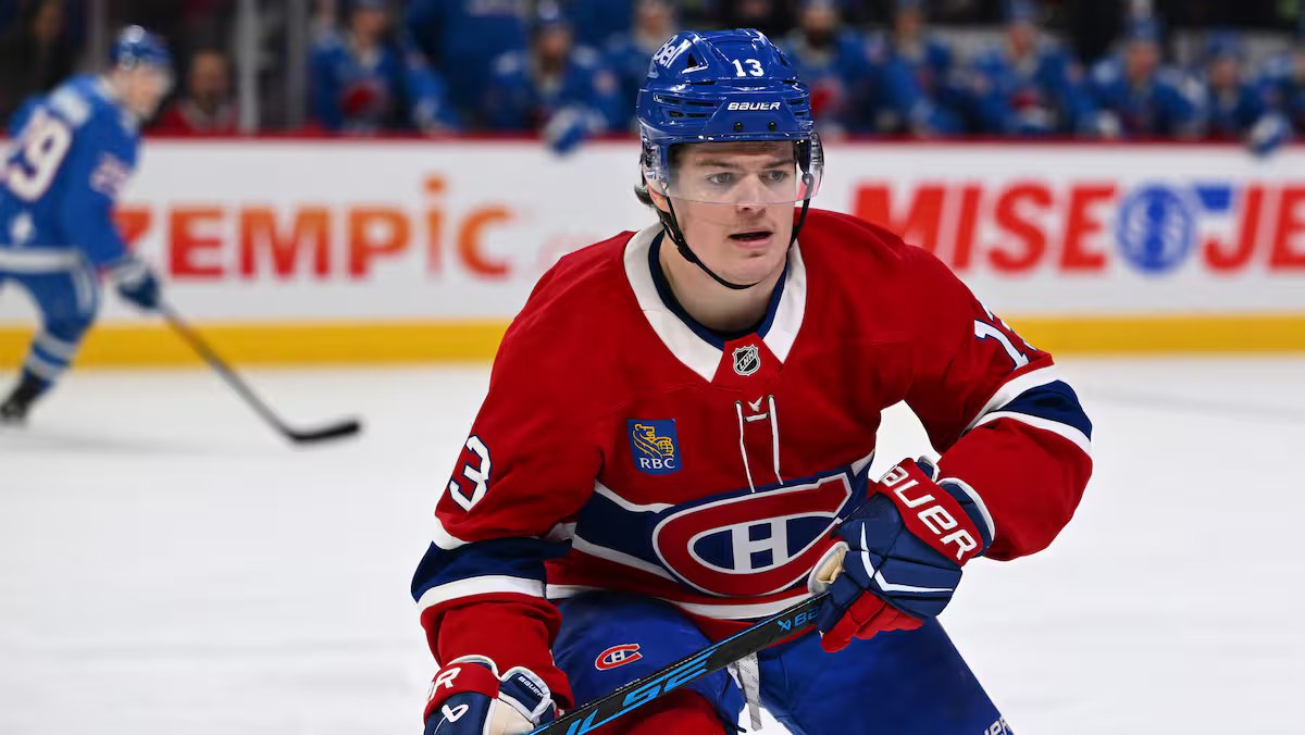 Cole Caufield derrotou Guy Lafleur